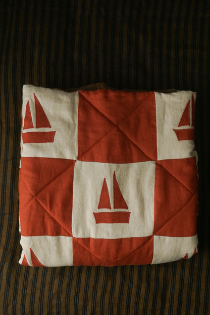 Heirloom Quilt Sailboat