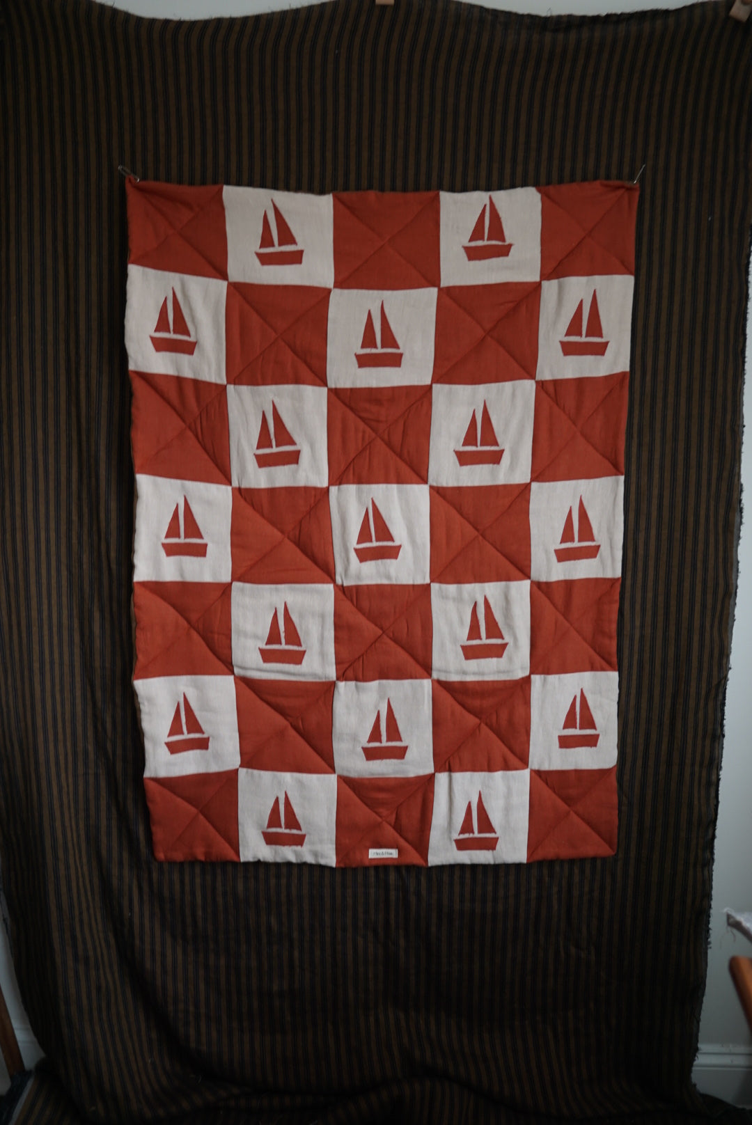 Heirloom Quilt Sailboat