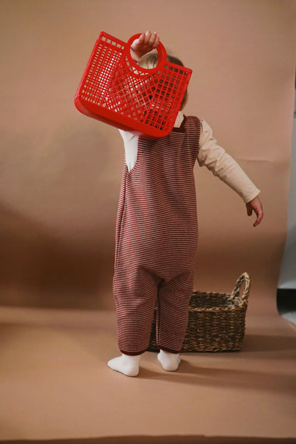 Merinowool Dungaree - Pepper Milk